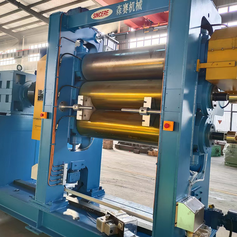 4 ロールラバーカレンダーマシン