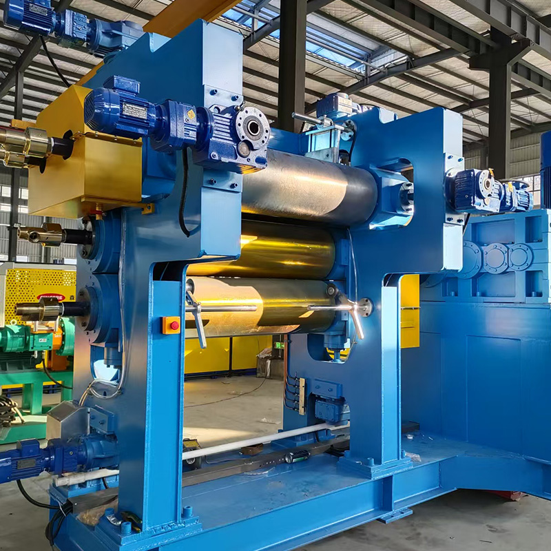 4 ロールラバーカレンダーマシン