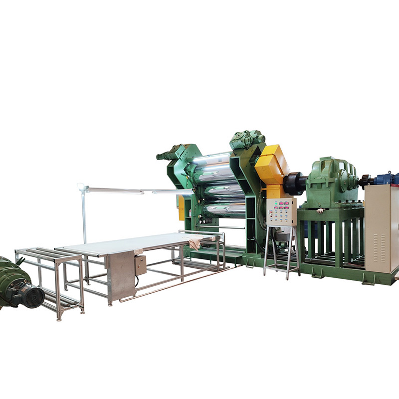 3ロールラバーカレンダーマシン